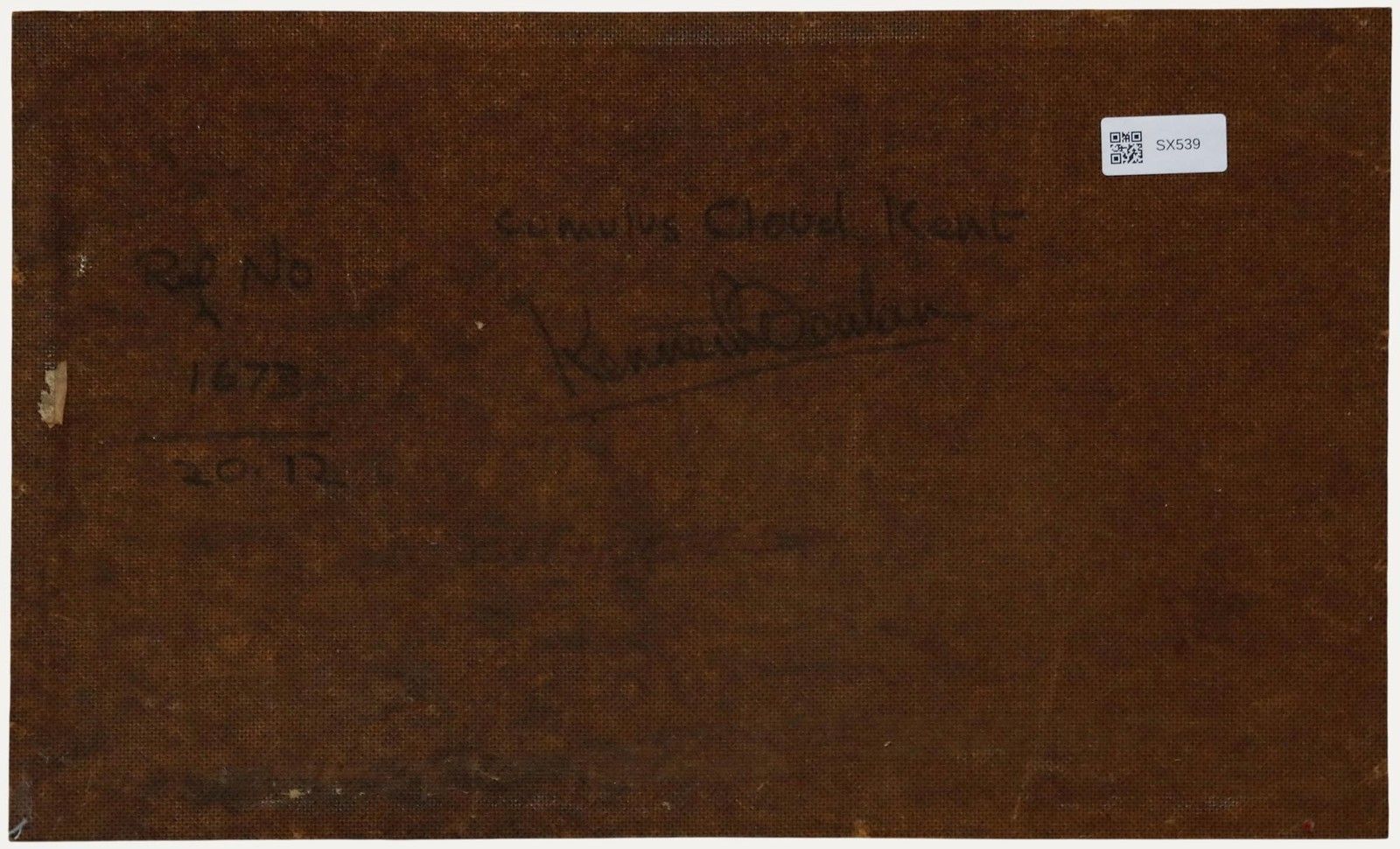 Kenneth Raymond Denton (1932 2024) 20th Century Oil, Cumulus Clouds photo Art