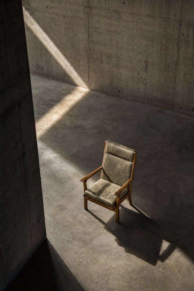 Meubels Mid-Century Modern Deens model GE 181 A fauteuil van Hans J. Wegner voor Getama, ca. jaren 1950 photo