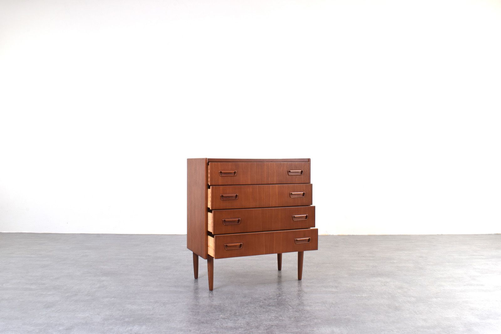 Mid Century Danish Teak Chest Of Drawers, 1960s. photo Furniture