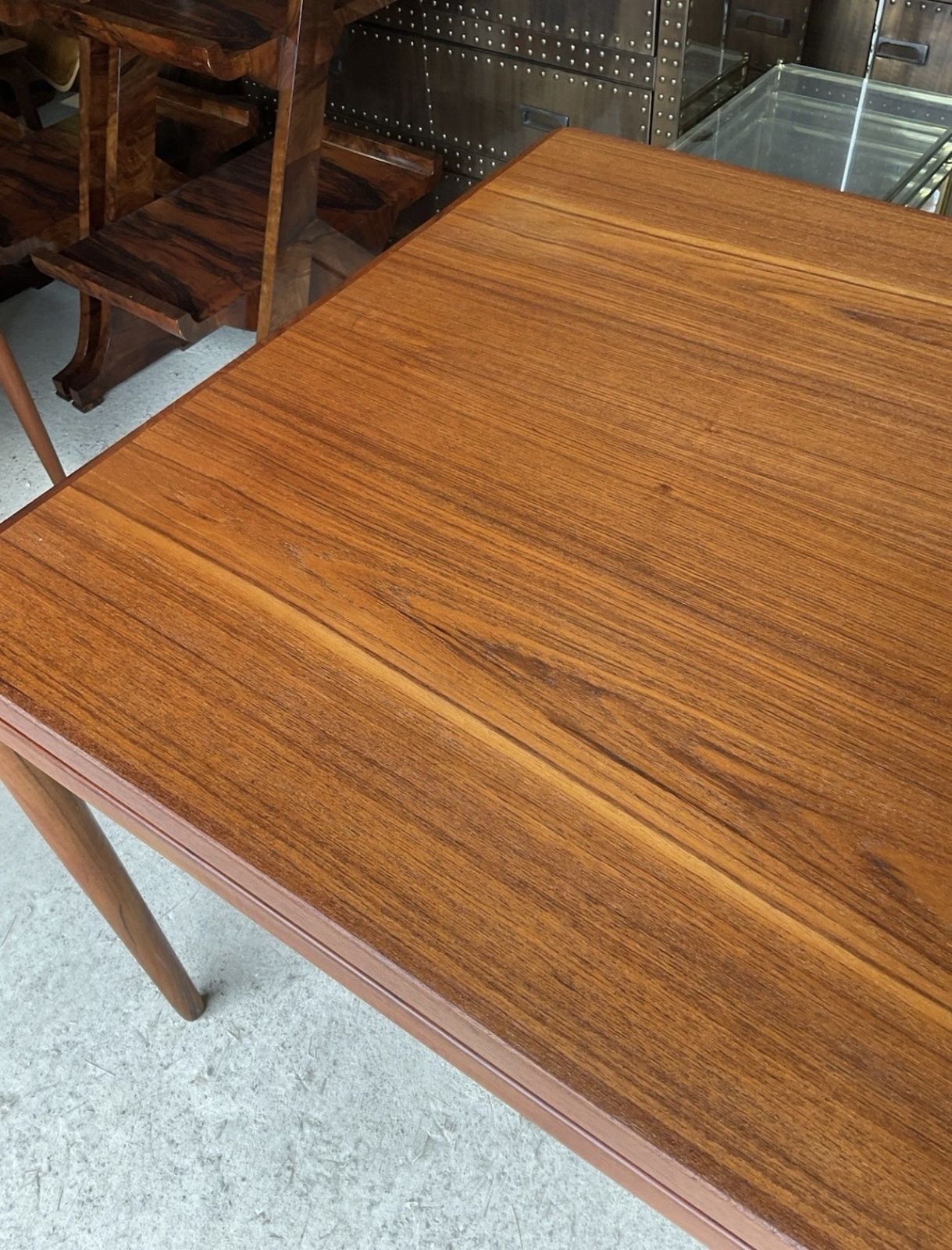 Danish Extending Dining Table By Johannes Andersen For Christian Linneberg photo vintage