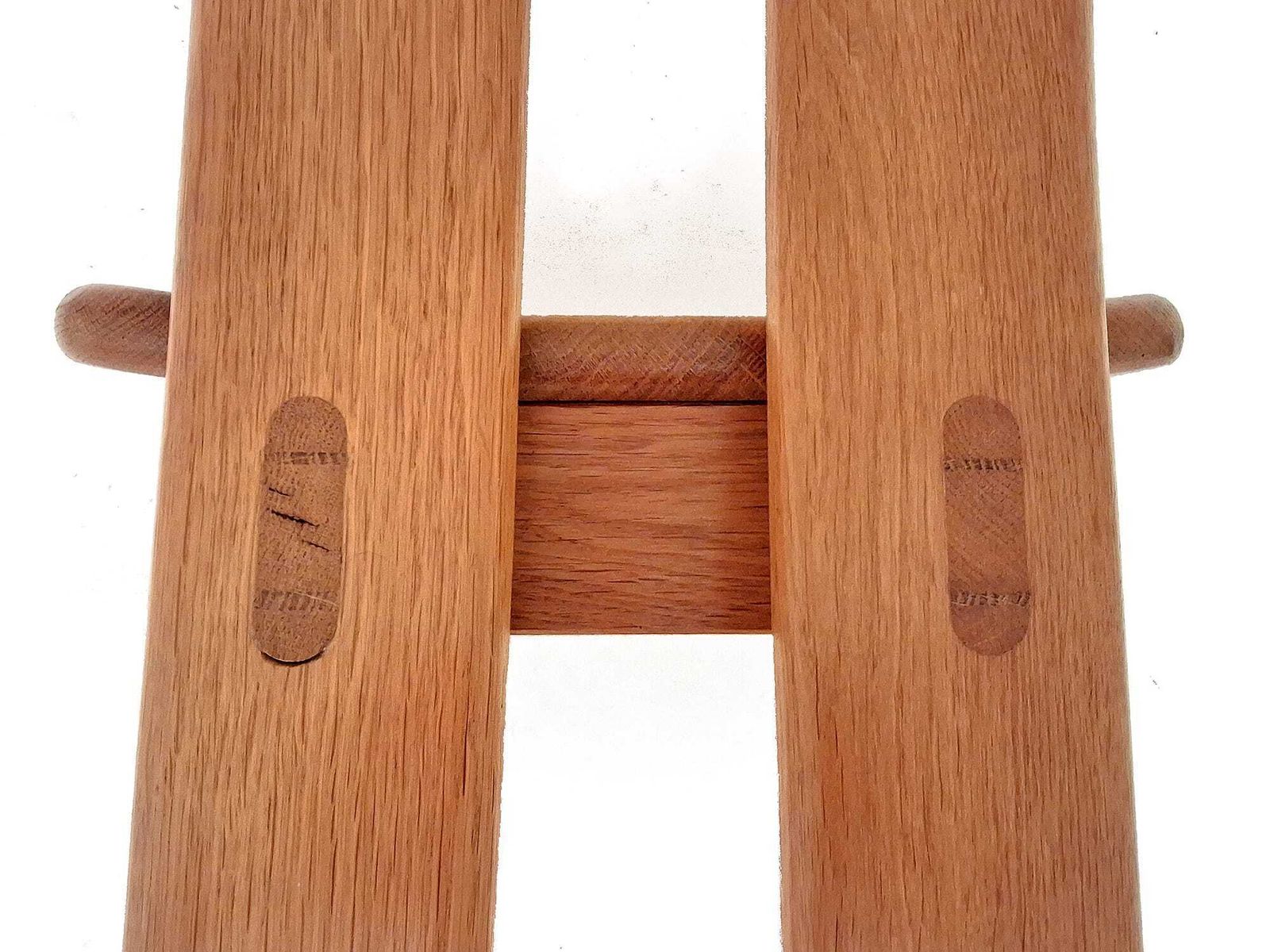 Furniture 6 X De Puydt Rapsodie Oak Brutalist Dining Chair From The 1970s. photo