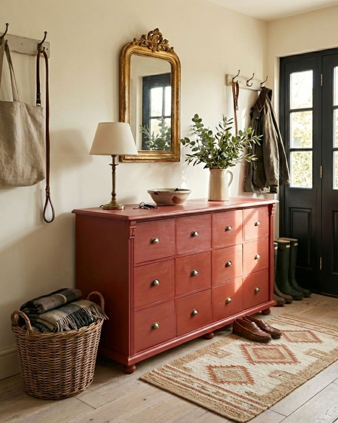 Twelve Drawer Carved Chest Of Drawers — Handmade Solid Wood Storage photo furniture