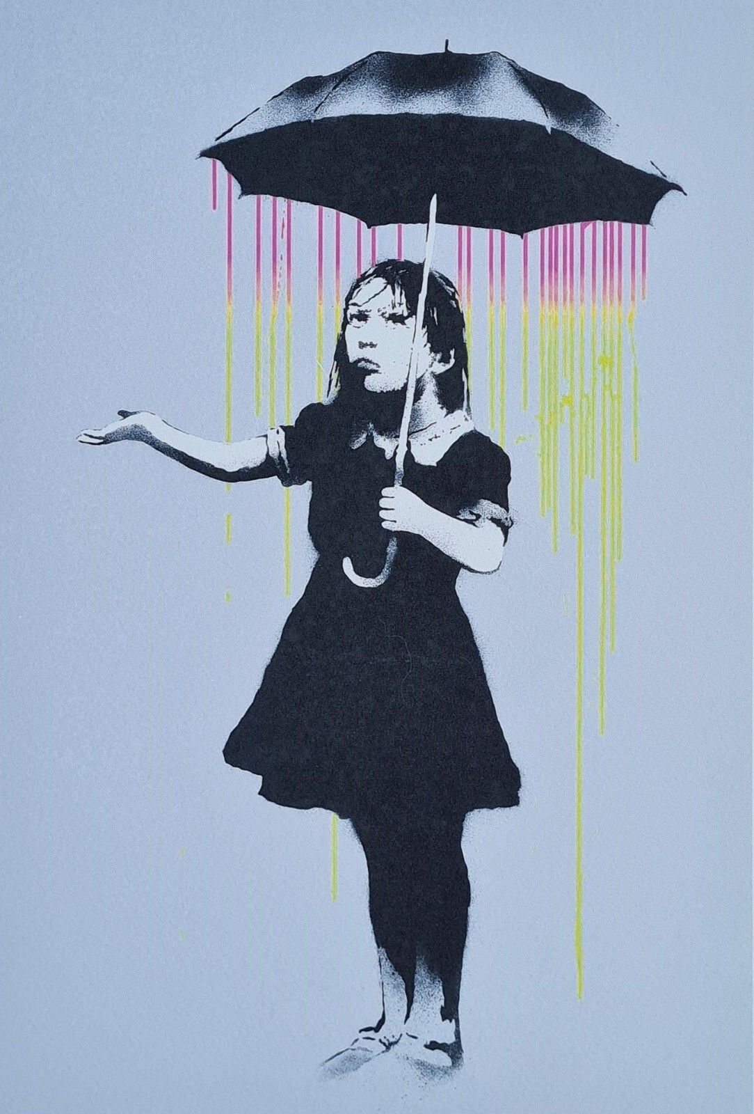 Banksy * Nola * 50 X 40 Cm * Lithografie * Kunstdruck * Limitiert # 88/600 photo furniture
