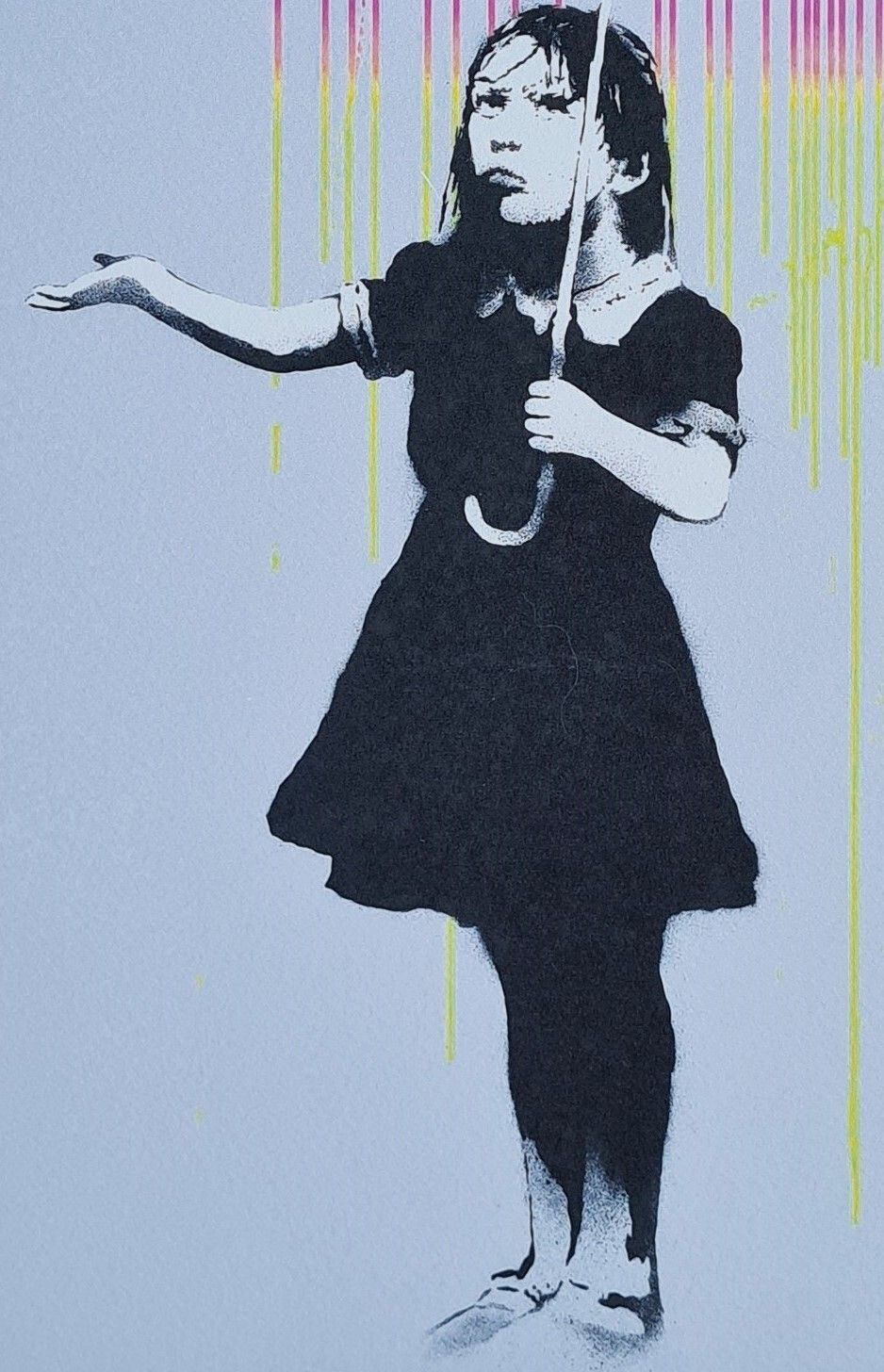 Banksy * Nola * 50 X 40 Cm * Lithografie * Kunstdruck * Limitiert # 88/600 photo vinterior