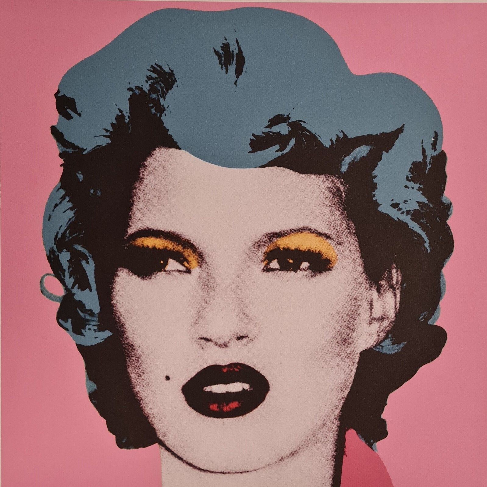 Banksy * Kate Moss * 50x35 Cm * Lithografie * Limitiert # 30/60 photo furniture