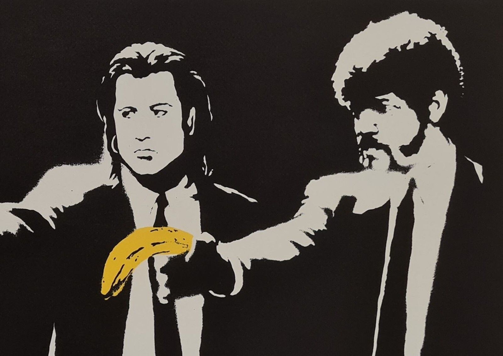 Banksy * Pulp Fiction * 70x50 Cm * Lithografie * Kunstdruck * Limitiert # 33/150 photo for sale