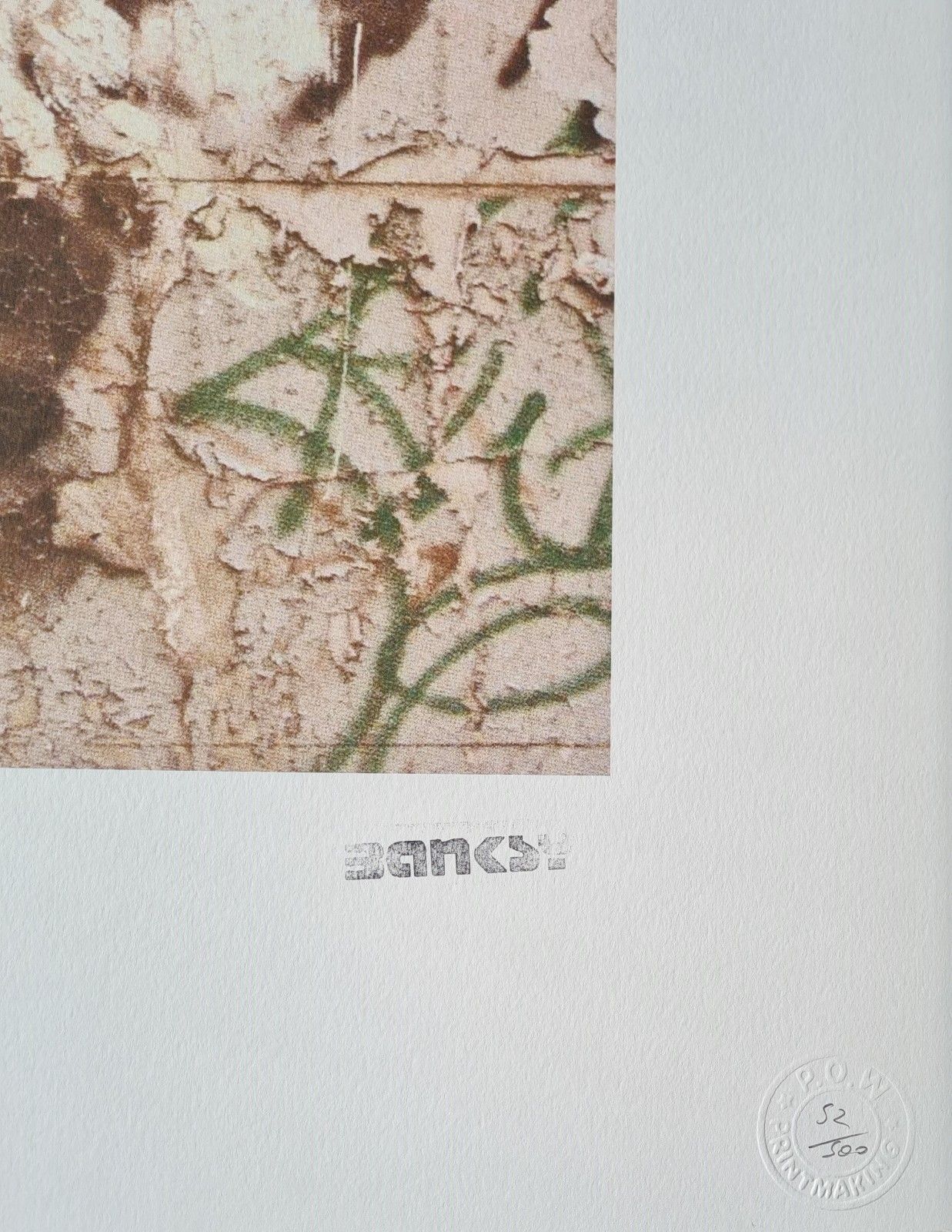 Banksy * Smiley Riot Cop * 65 X 50 Cm *Lithografie*Kunstdruck*Limitiert # 52/500 photo buy