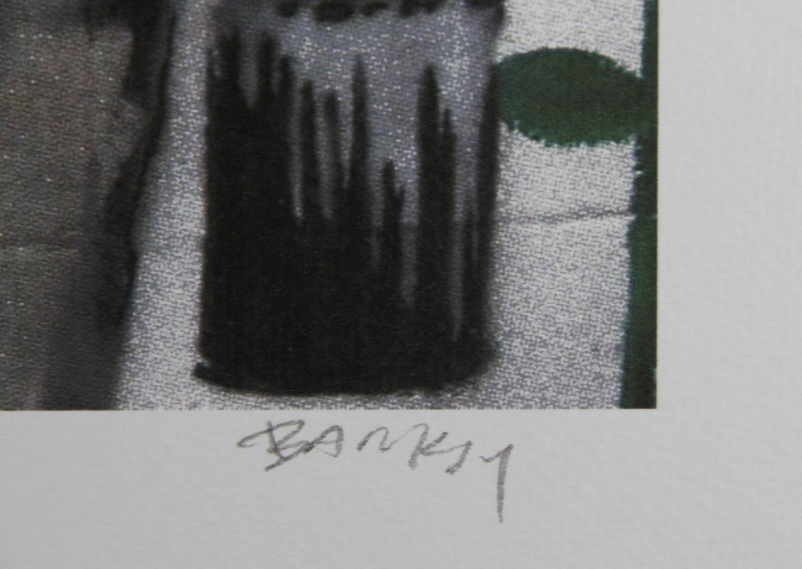 Banksy * The Gray Ghost * 70x50 Cm * Lithografie * Limitiert # 28/150 photo buy