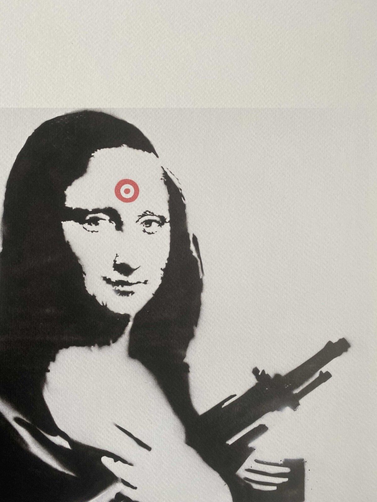 Banksy * Mona Lisa * 50x35 Cm * Lithografie * Limitiert # 23/250 photo for sale