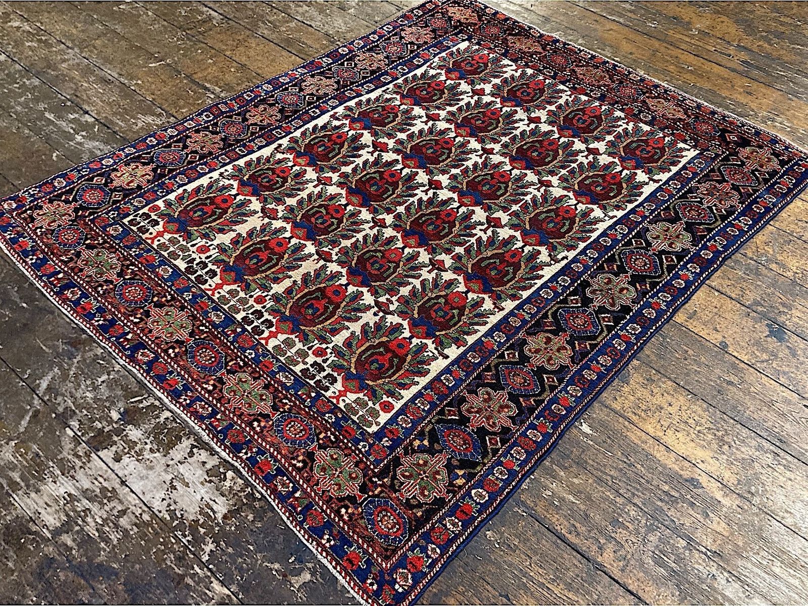 Antique Afshar Rug 1.85m X 1.48m photo 2900.0