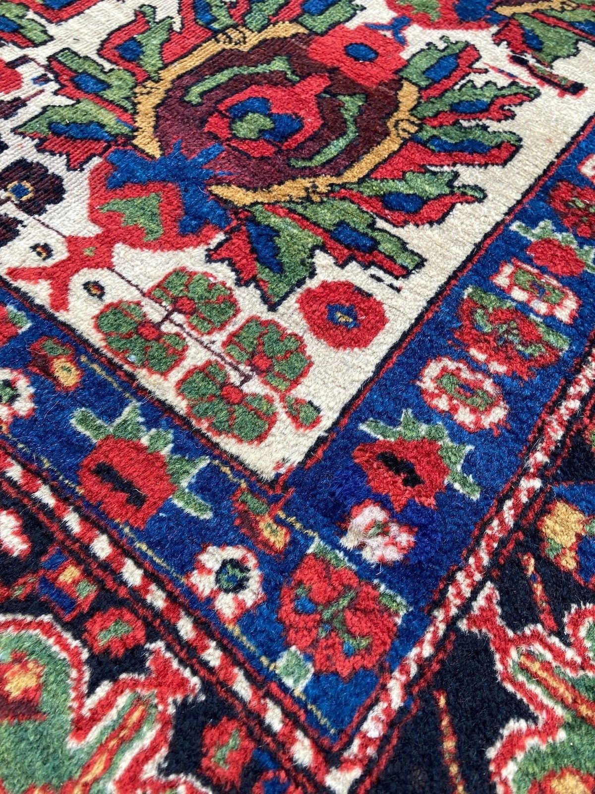 photo for sale Antique Afshar Rug 1.85m X 1.48m