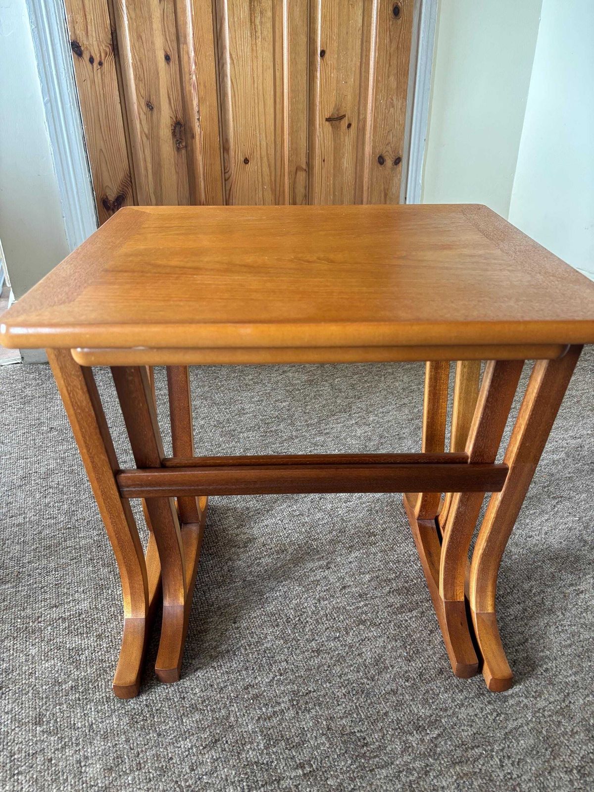 Parker Knoll Mid Century Teak Nest Of 2 Tables. photo vinterior