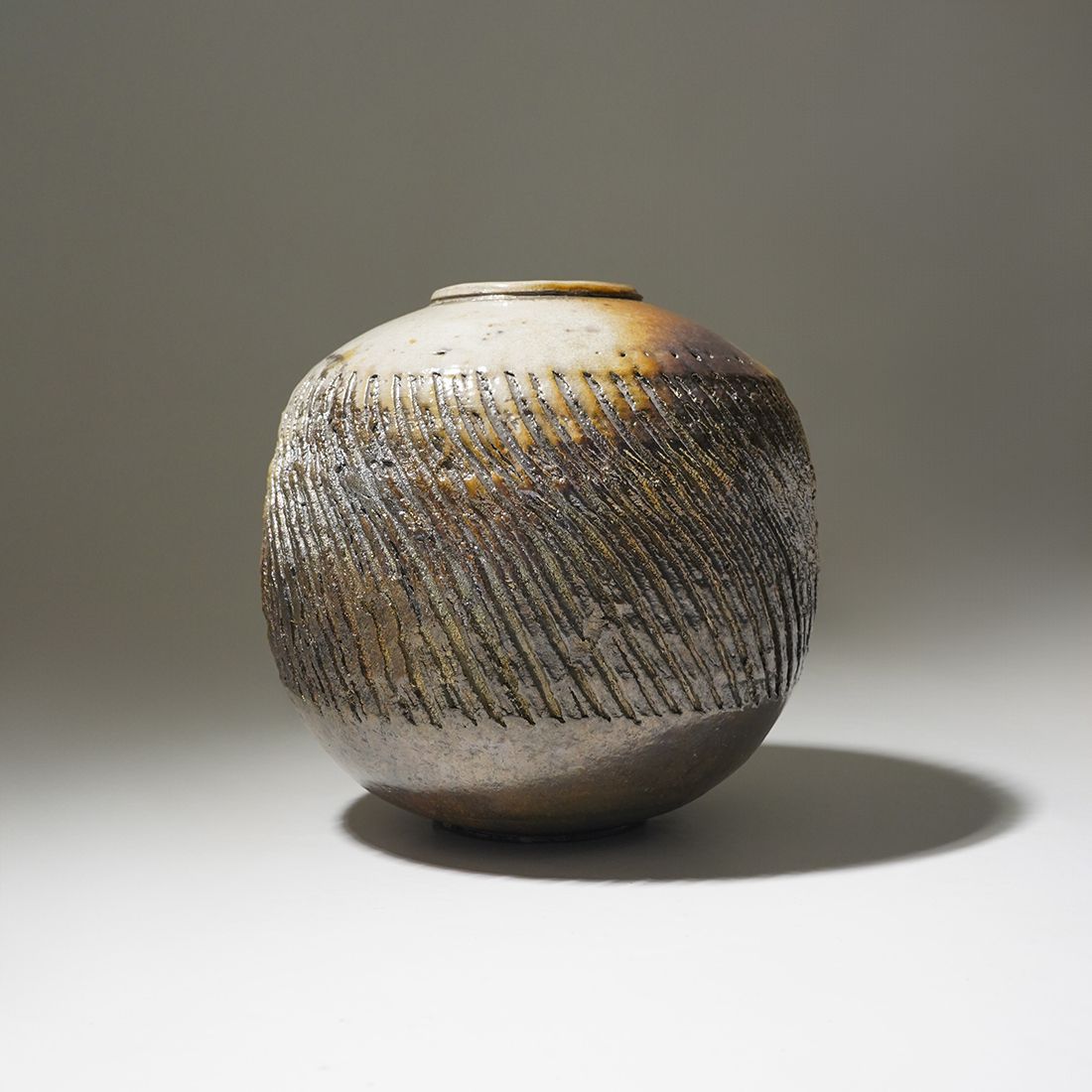 Sculptural Vase In Glazed Ceramic, 1970s photo vinterior