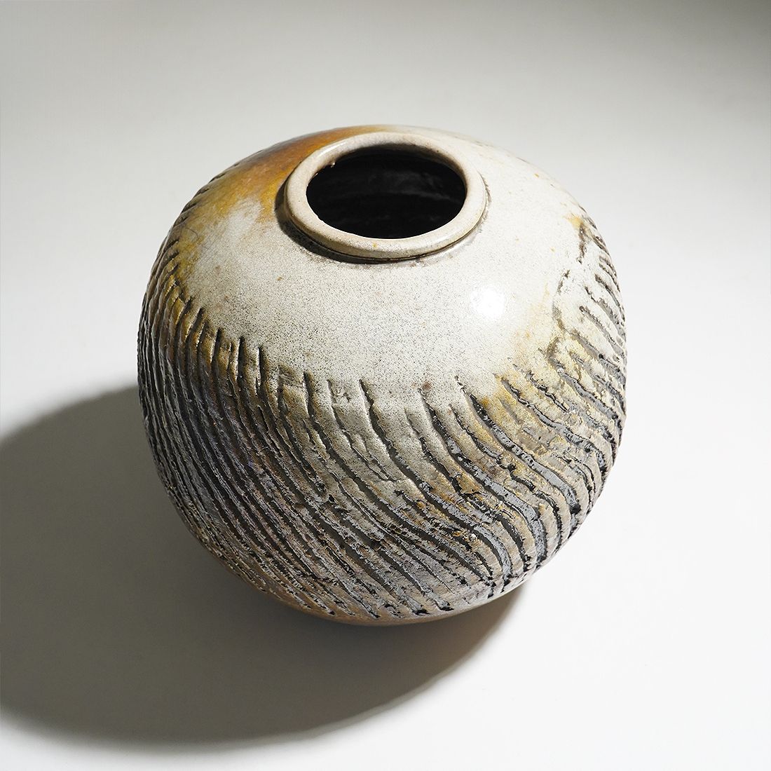 Sculptural Vase In Glazed Ceramic, 1970s photo furniture