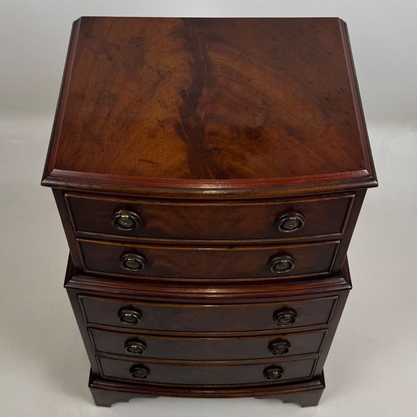 photo furniture Antique 20th Century Small Chest Of Drawers In Mahogany ( Af 5707 )