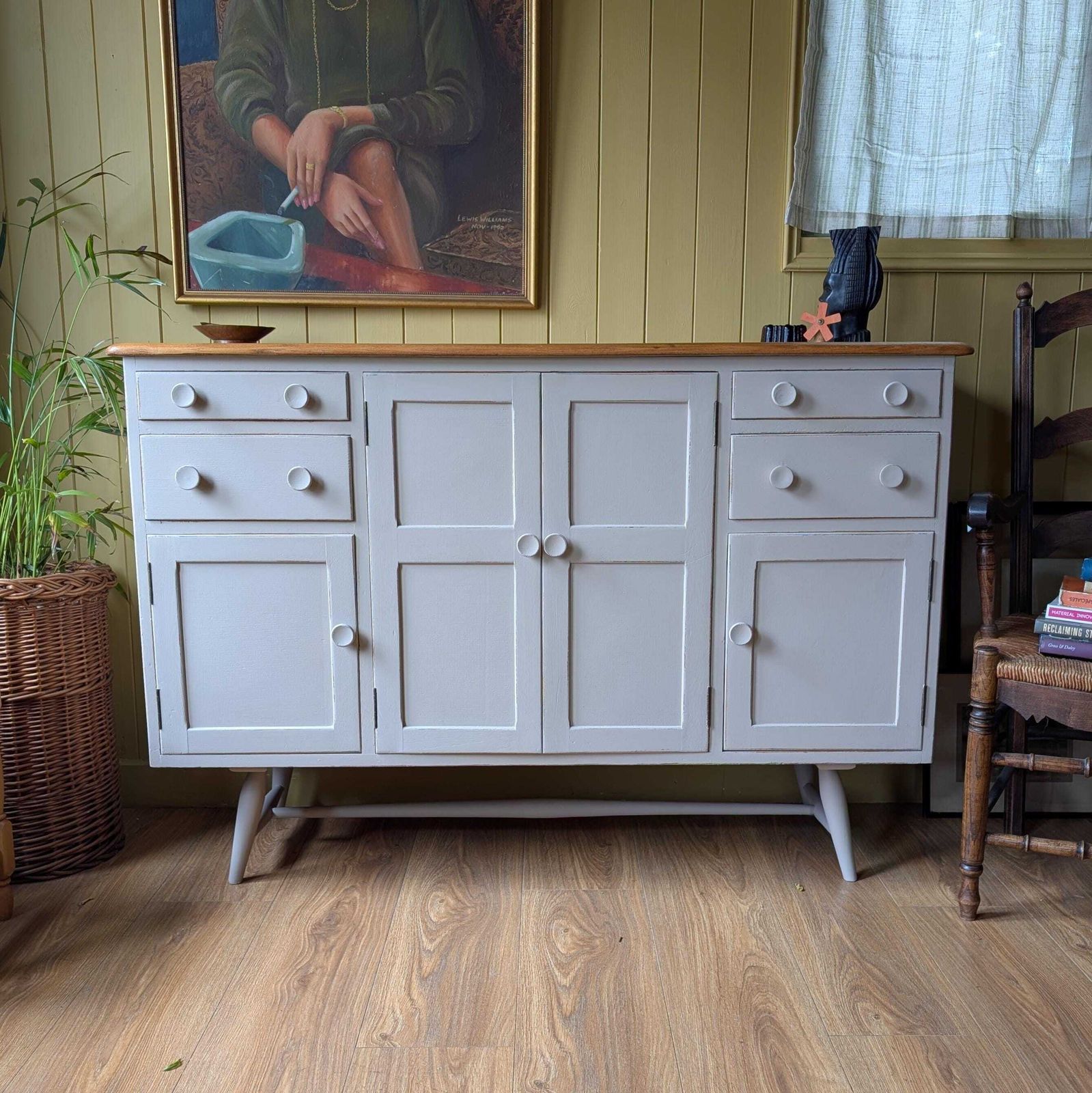 Painted Ercol Sideboard, 1970s