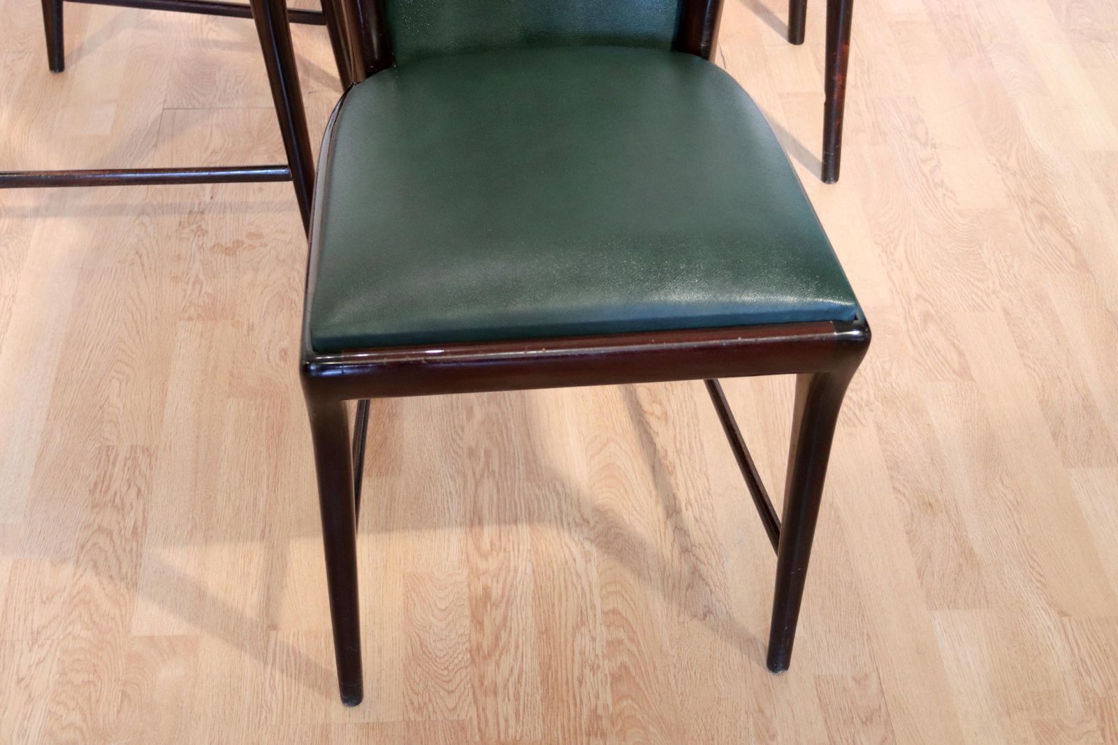 Furniture Set Of 6 Mid Century Chairs By Osvaldo Borsani, Atelier Borsani Varedo photo
