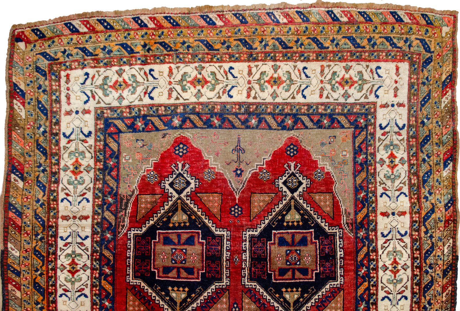 Antiek Meshkin Loper 336x157cm photo Textiel