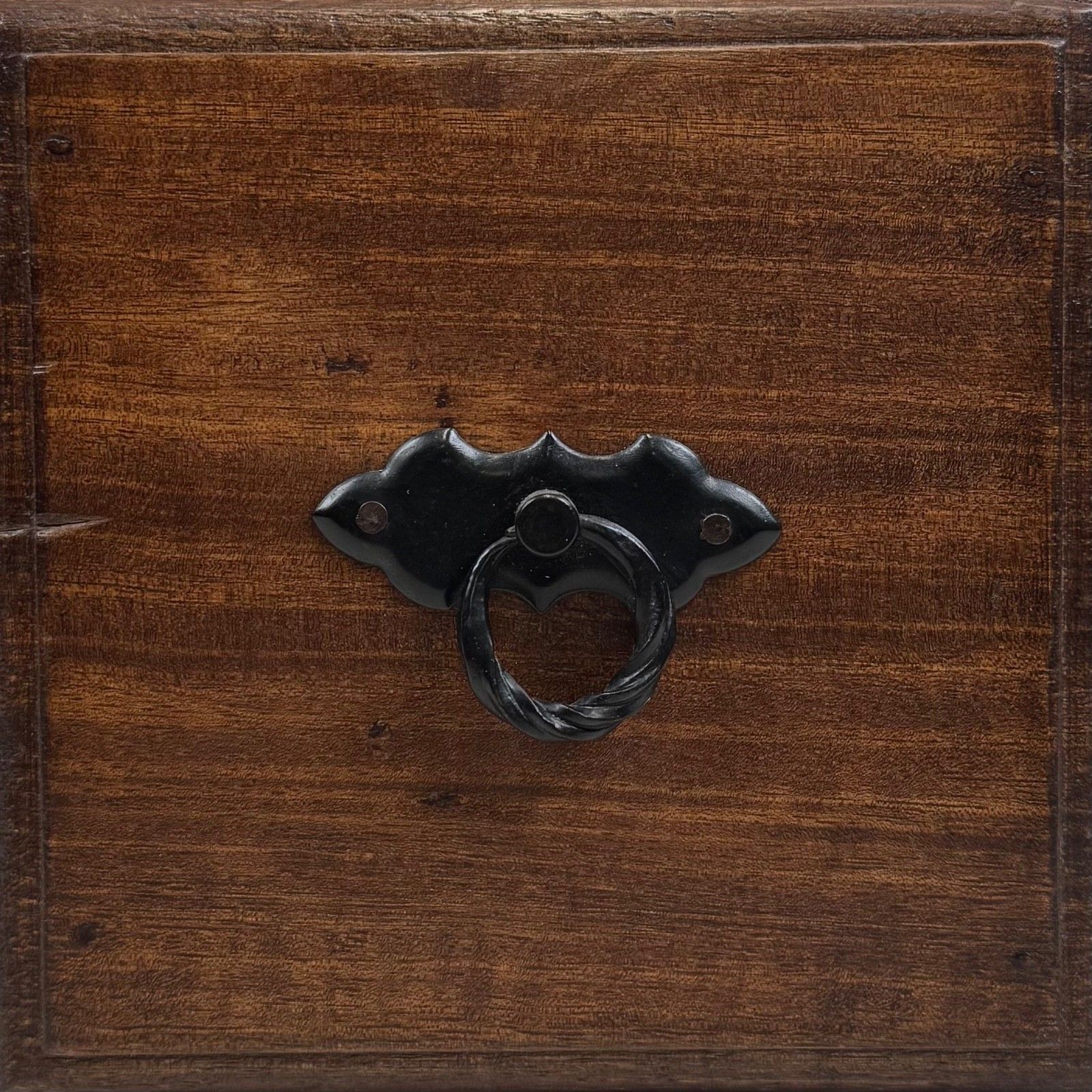 Furniture Antique 20th Century Indian Rosewood Chest Of Drawers ( Af 5724 ) photo