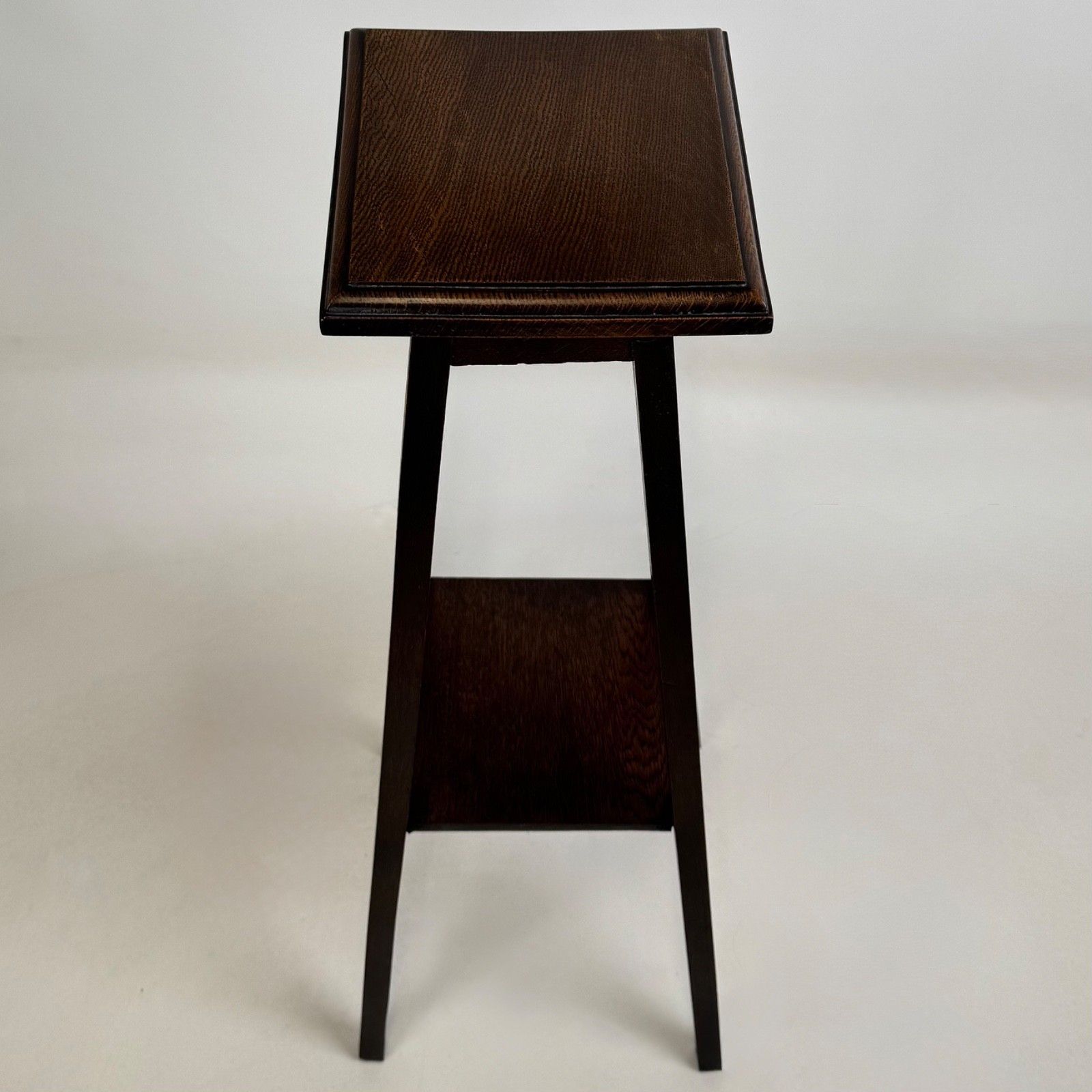 Antique 20th Century Good Quality Edwardian Plant Stand In Oak ( Af 5713 ) photo buy