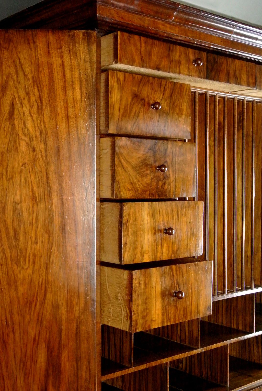 Exemplary George I Mulberry Bureau Bookcase C. 1720 photo Furniture