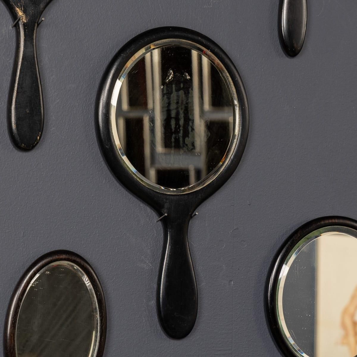 Antique Wooden Hand Mirrors: Victorian To Art Deco Collection photo buy