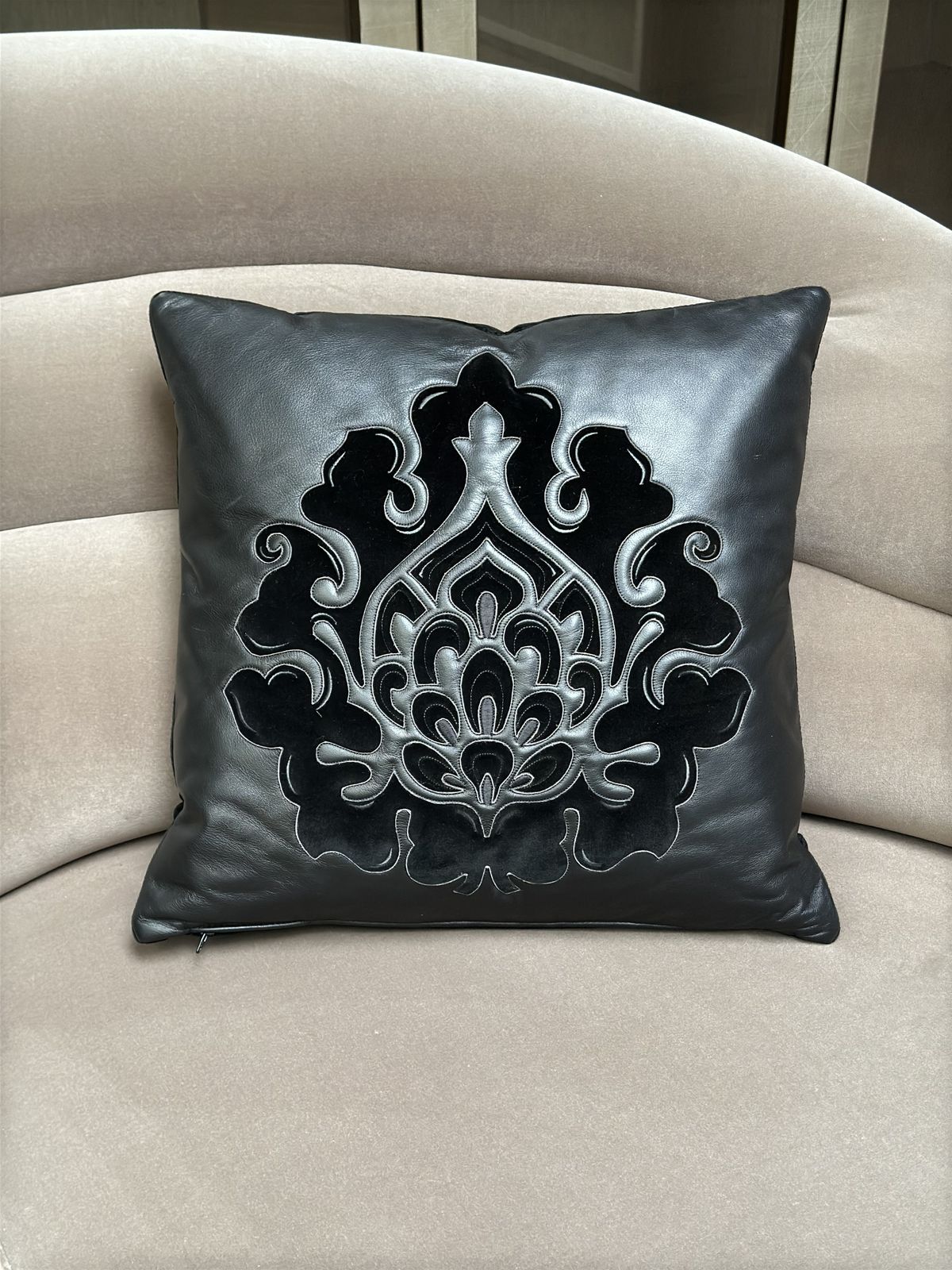 Fendi Leather Cushion, Italy, 2011 photo for sale
