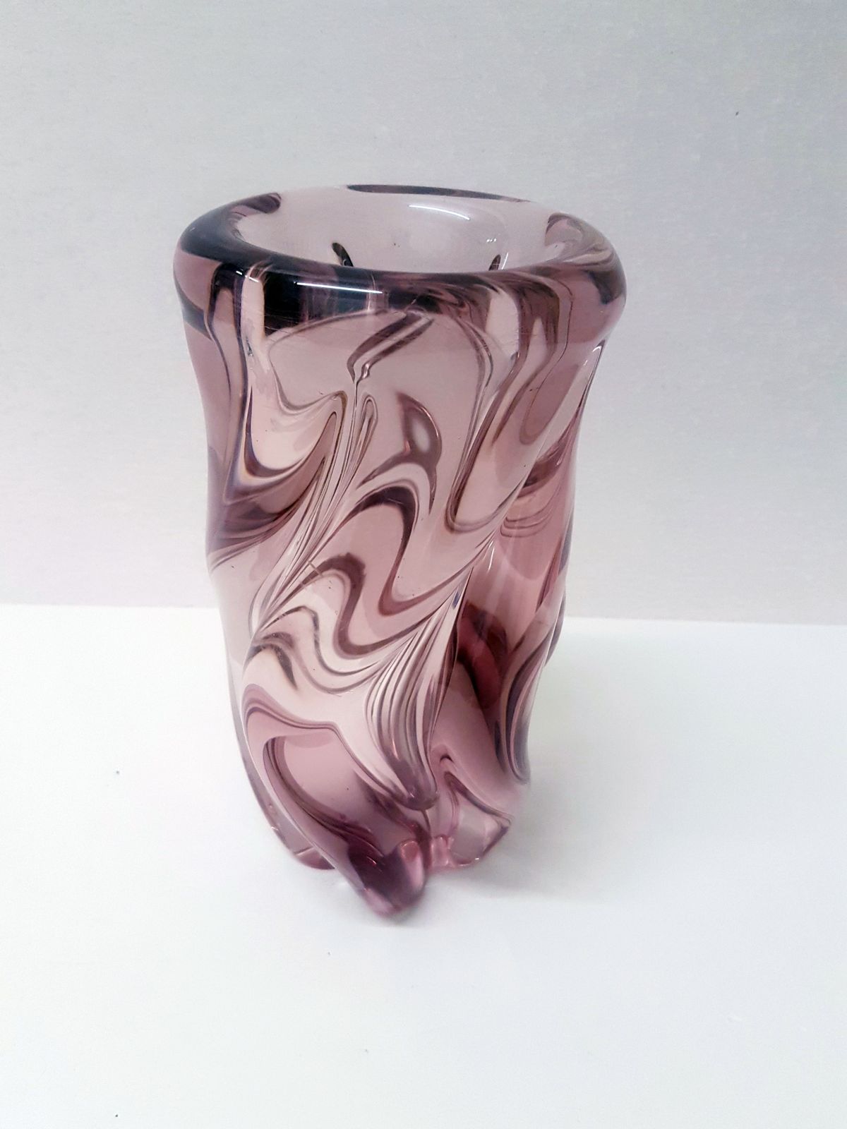 Vaas "Lilac" van ontwerper Joseph Hospodka photo for sale