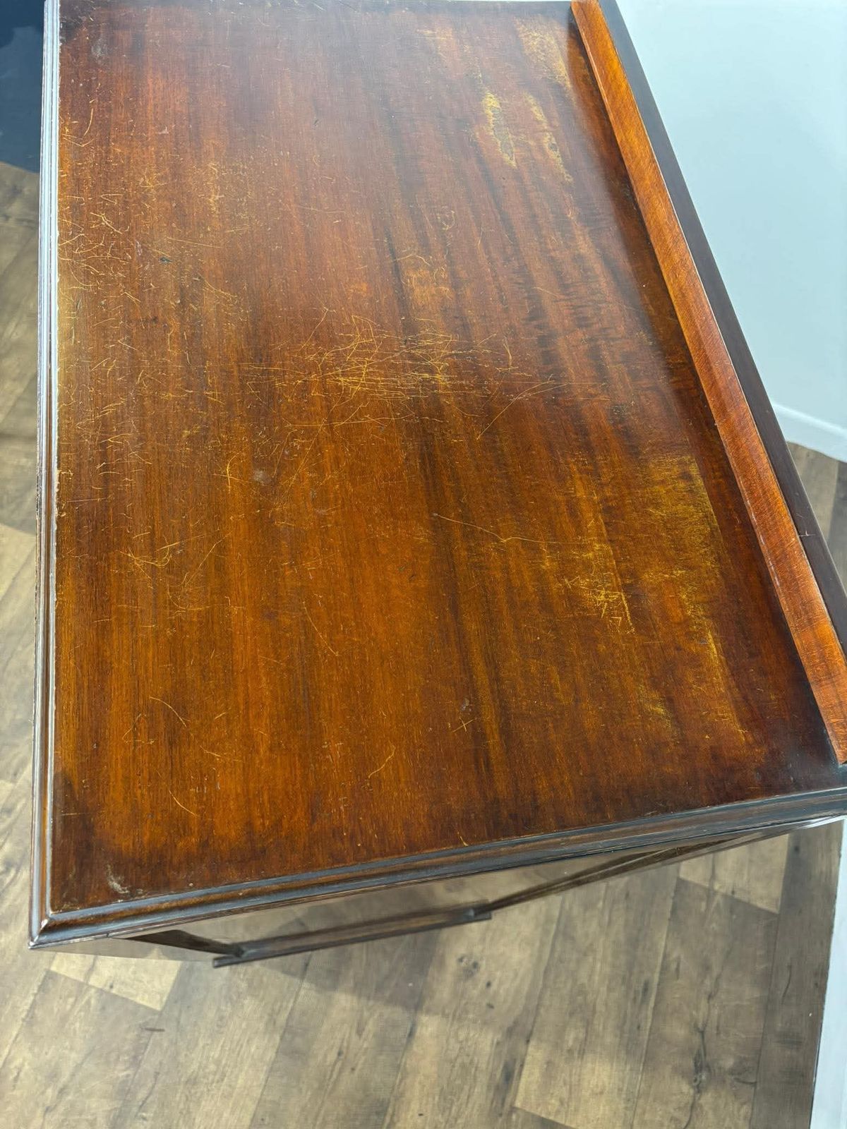 Vintage Mahogany Five Drawer Chest photo Furniture