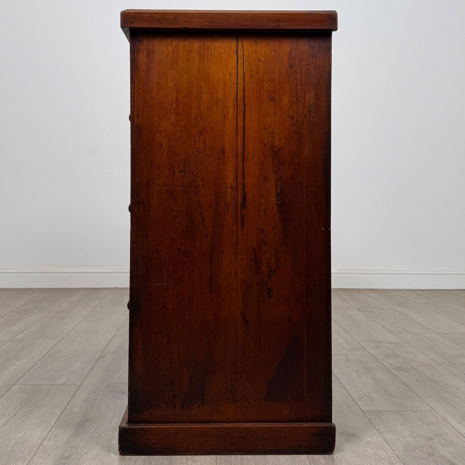 Antique 19th Century Victorian Mahogany Chest Of Drawers ( Af 5746 ) photo for sale