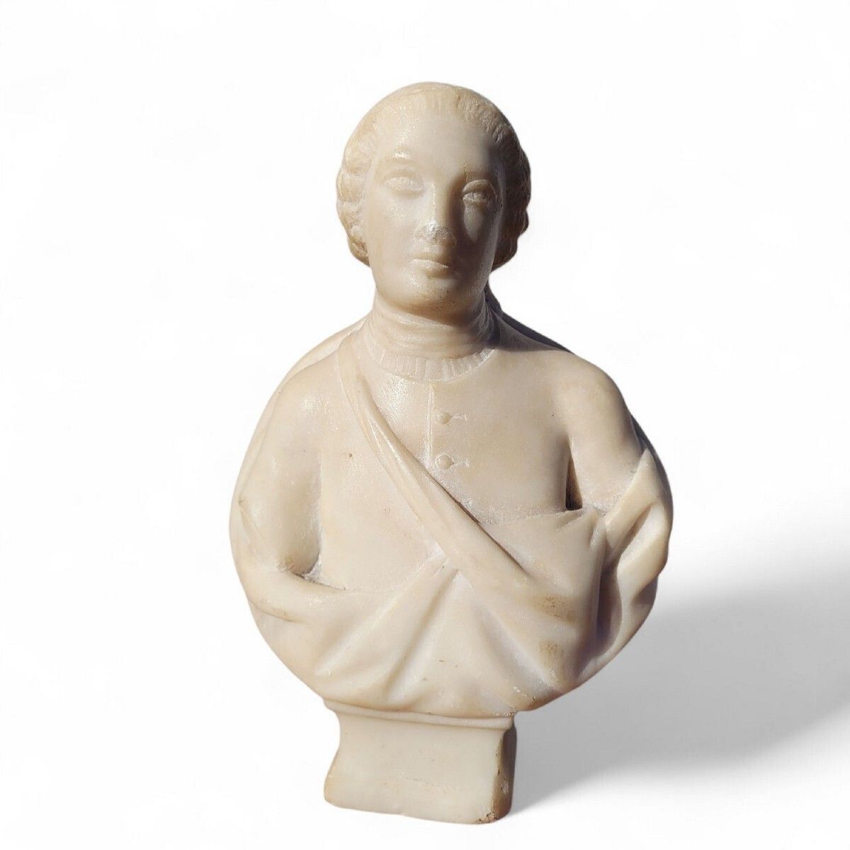 Bust Of A Gentleman In Marble 17th/18th Century