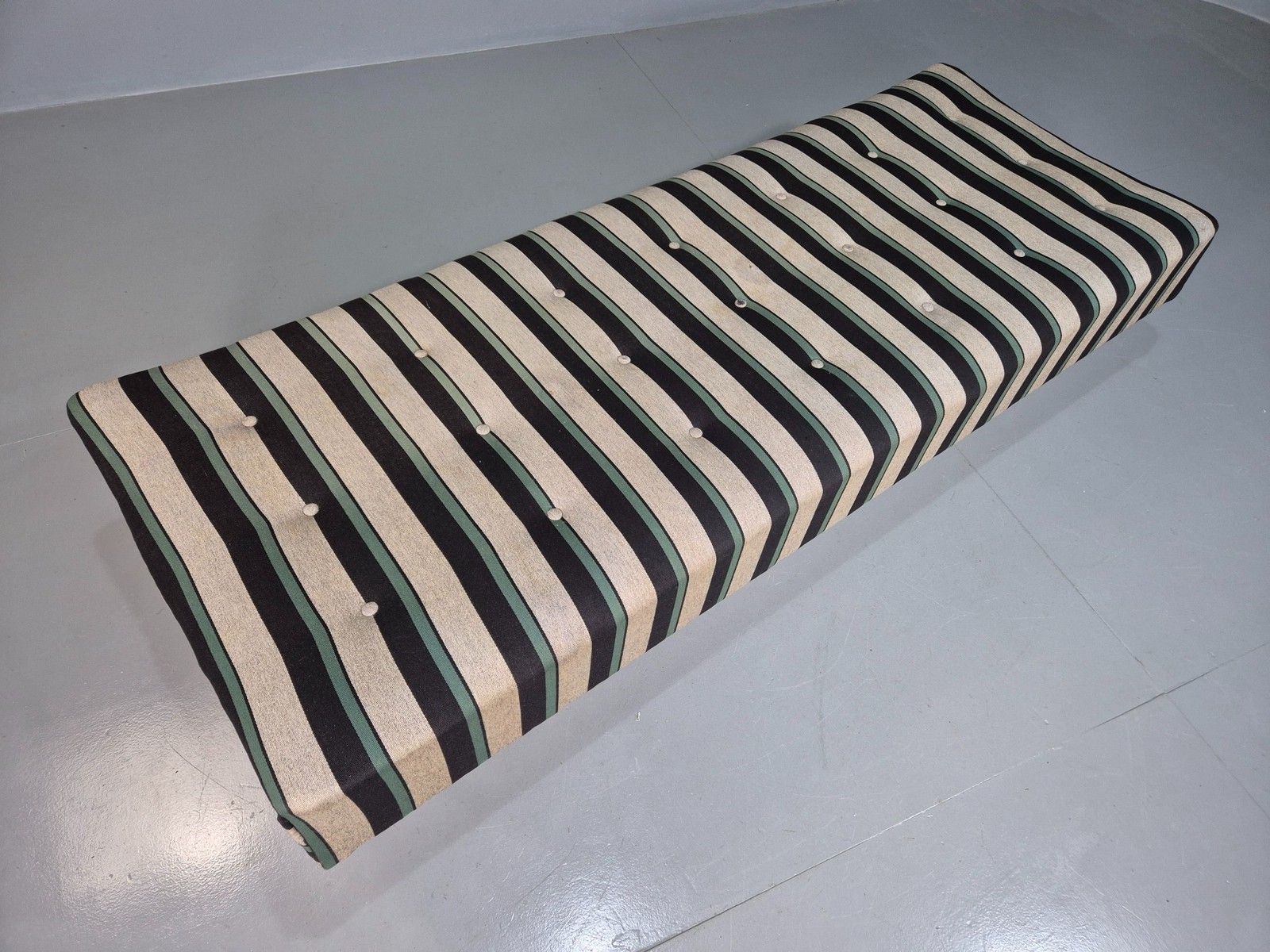 Vintage Danish Mid Century Day Bed Original Wool Upholstery 1950s Retro  Eb07219 photo for sale