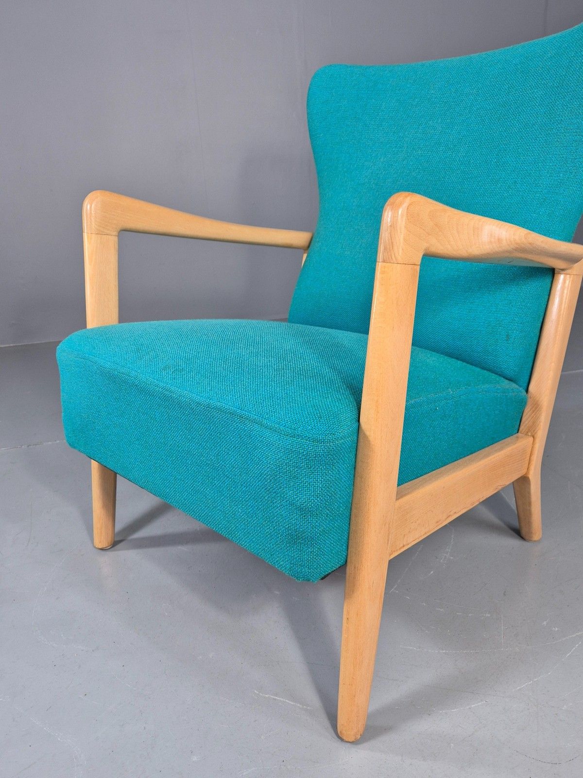 Vintage Mid Century Fritz Hansen Lounge Chair Soren Hansen Design 1940s  Eb12108 photo 425.0