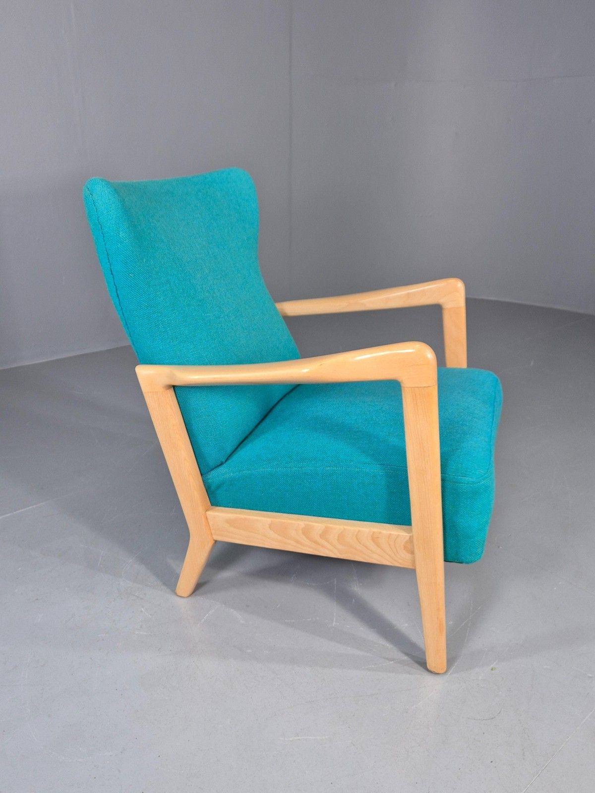 Vintage Mid Century Fritz Hansen Lounge Chair Soren Hansen Design 1940s  Eb12108 photo vinterior