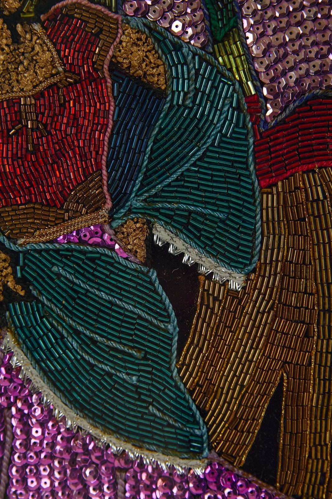 Embroidered Flamenco Dancer Picture photo Art
