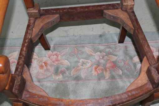 Restoration Armchair In Cherry 19th photo Furniture