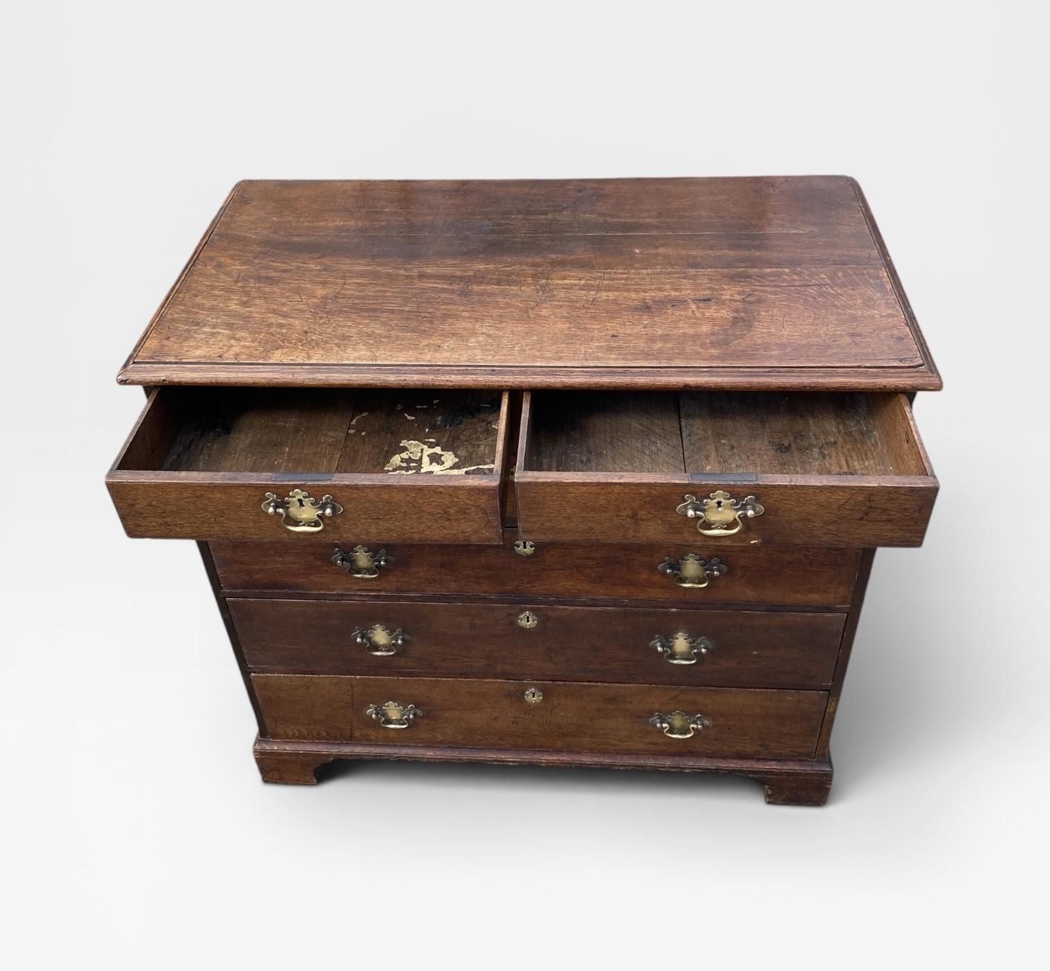 Late 18th Century Georgian Oak Chest Of Drawers photo buy