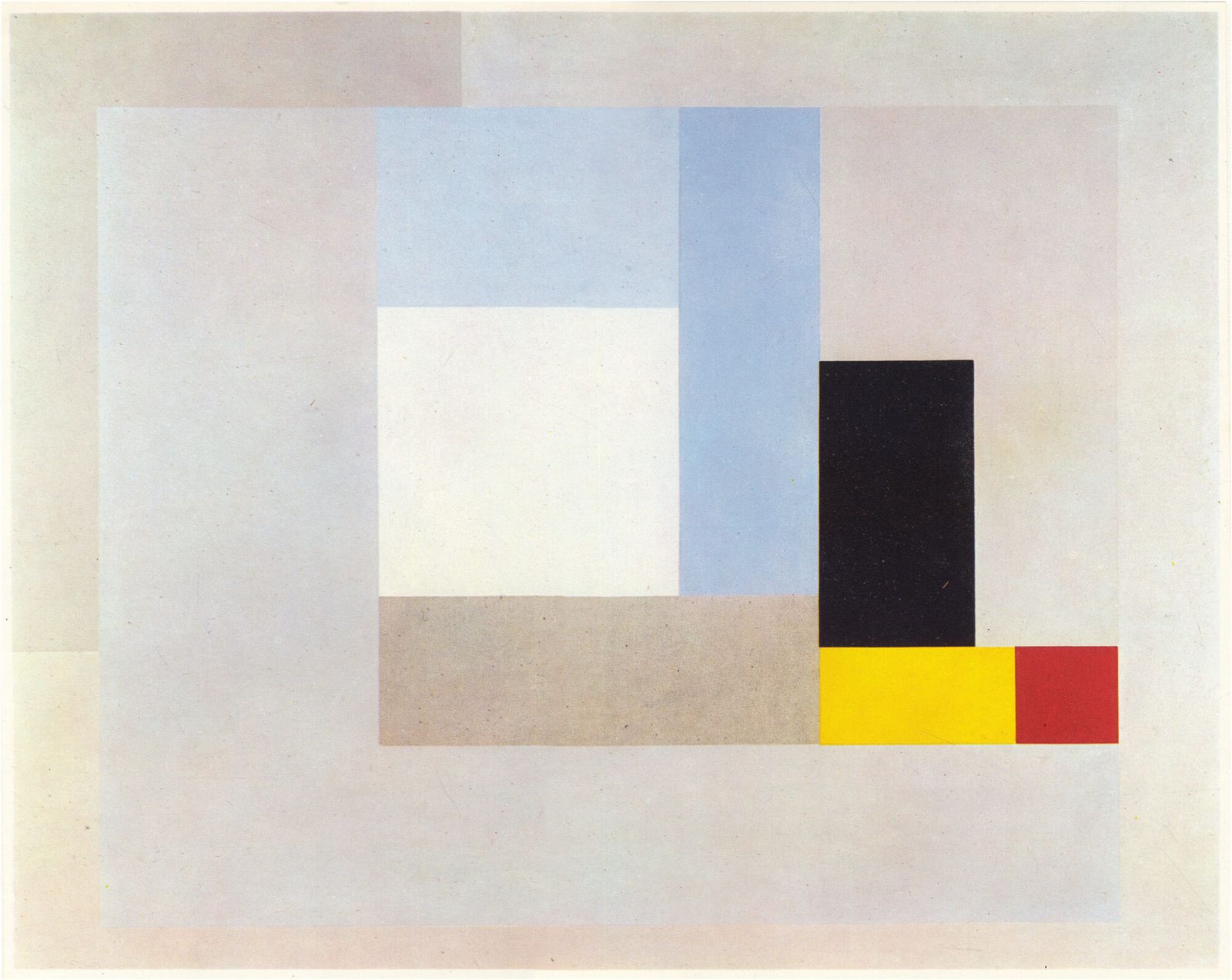 Ingelijste lithografische print van Ben Nicholson, 1962 photo furniture