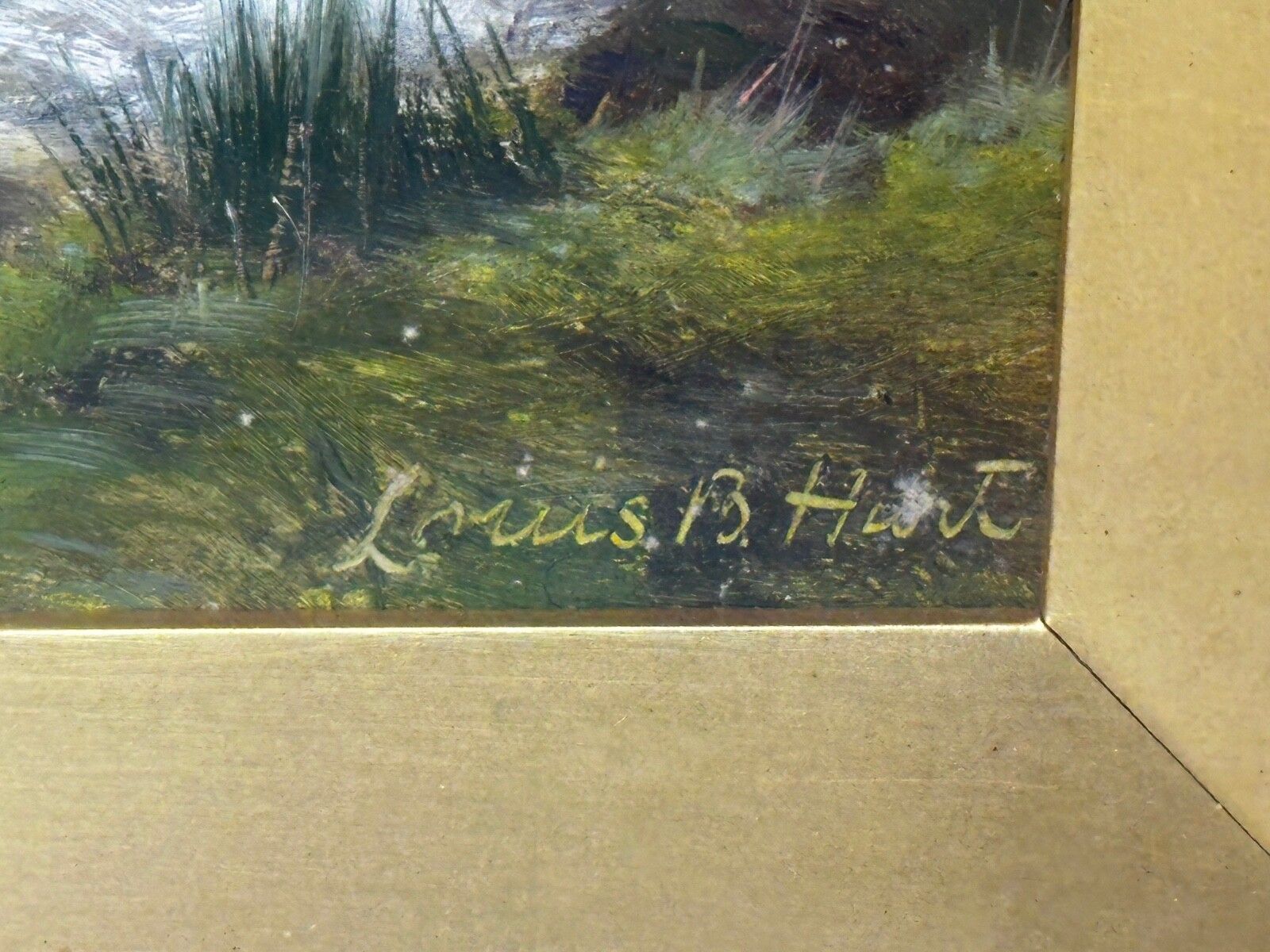photo furniture Victorian Oil Painting View The Glen Sligachan Skye Scotland By Louis Bosworth Hurt
