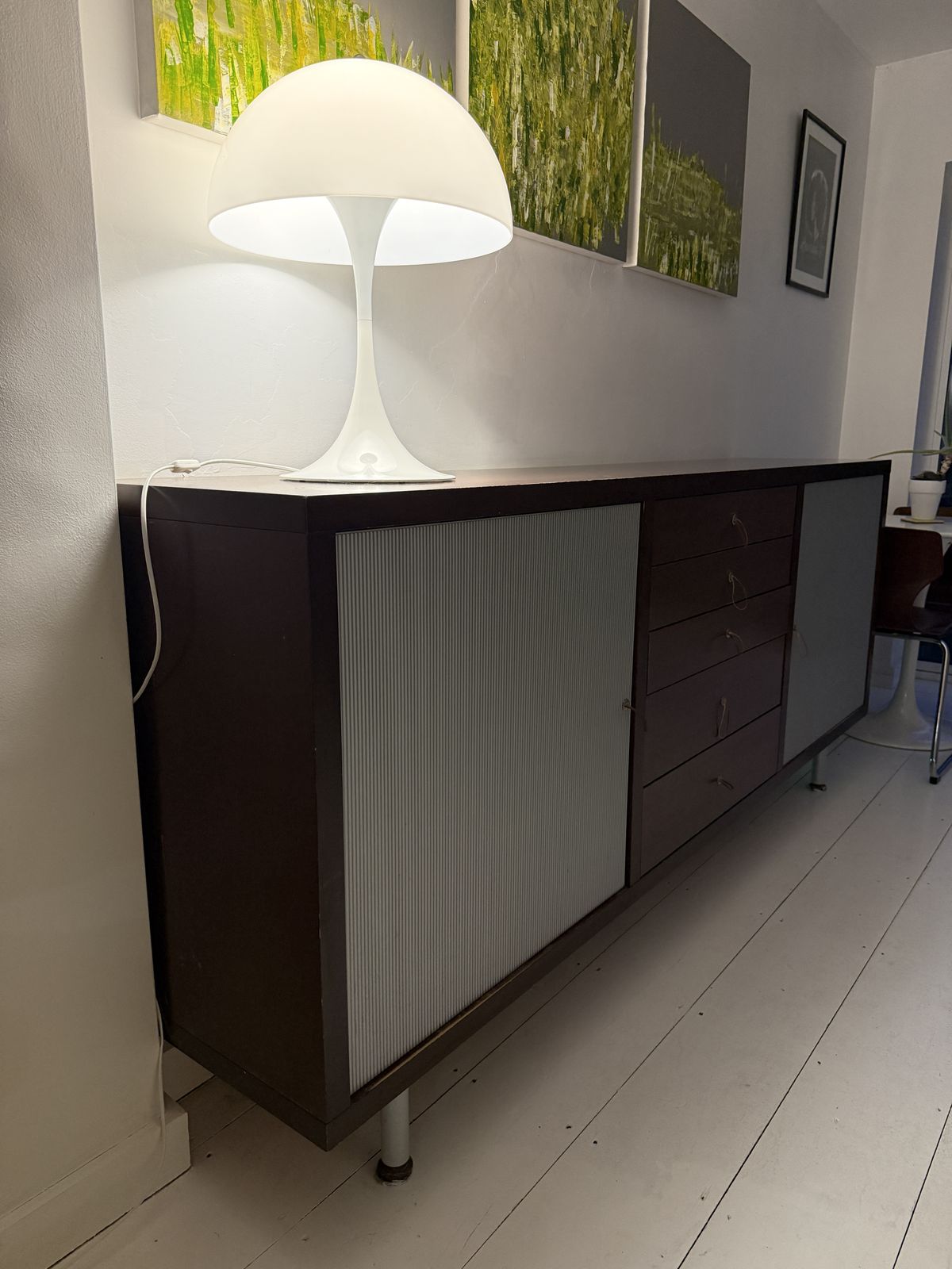 Louis Poulsen Panthella Table Lamp By Verner Panton – Danish Designer Lighting photo furniture
