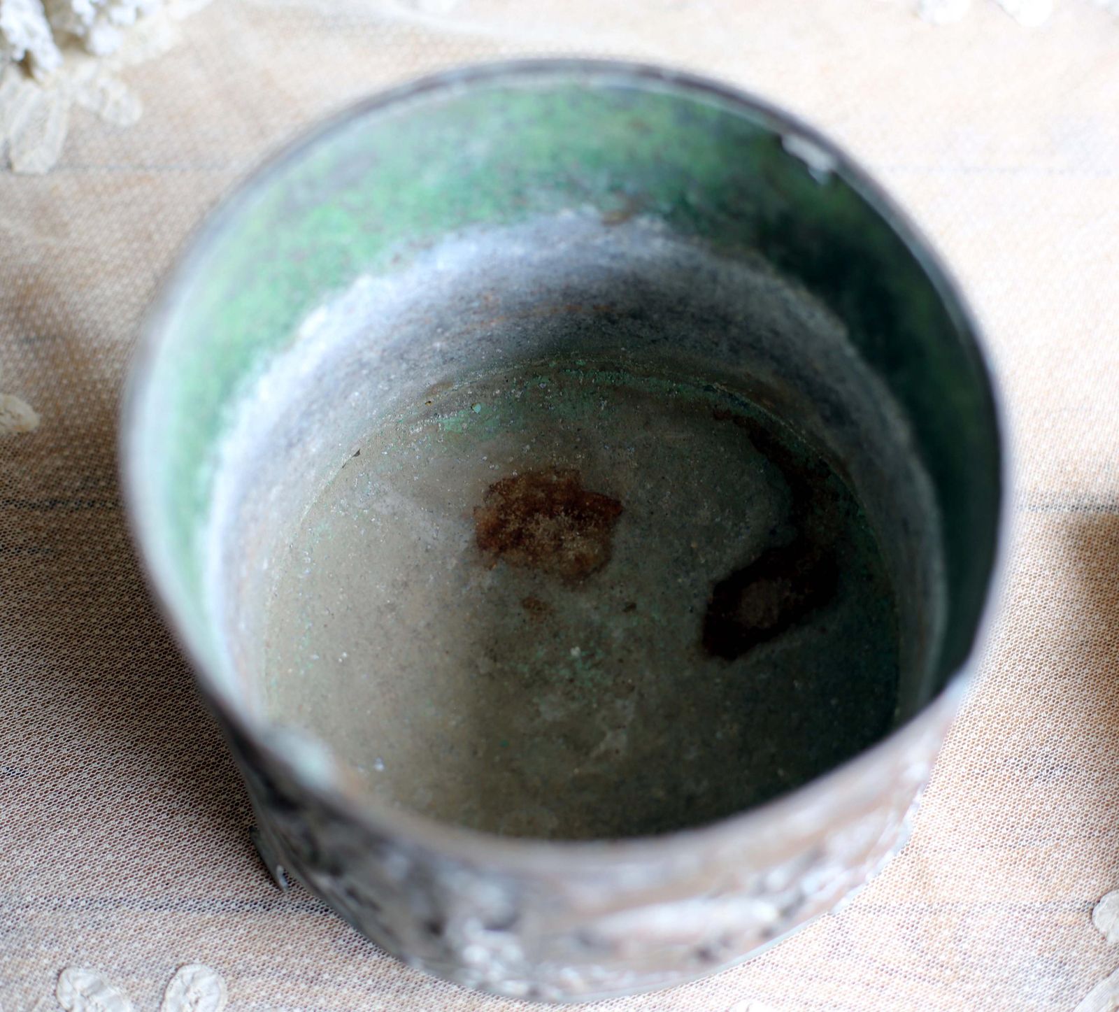 Antique French Jardiniere Bronze Table Centerpiece Cache Pot Napoleon III 1800s photo buy