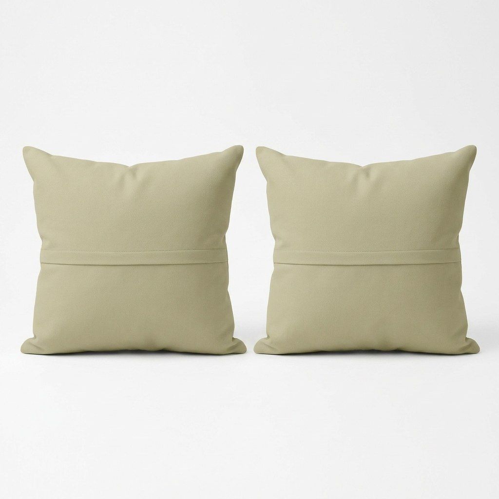 Turkische wollen kilim kussenhoes 25 x 52 cm, set van twee photo Textiel