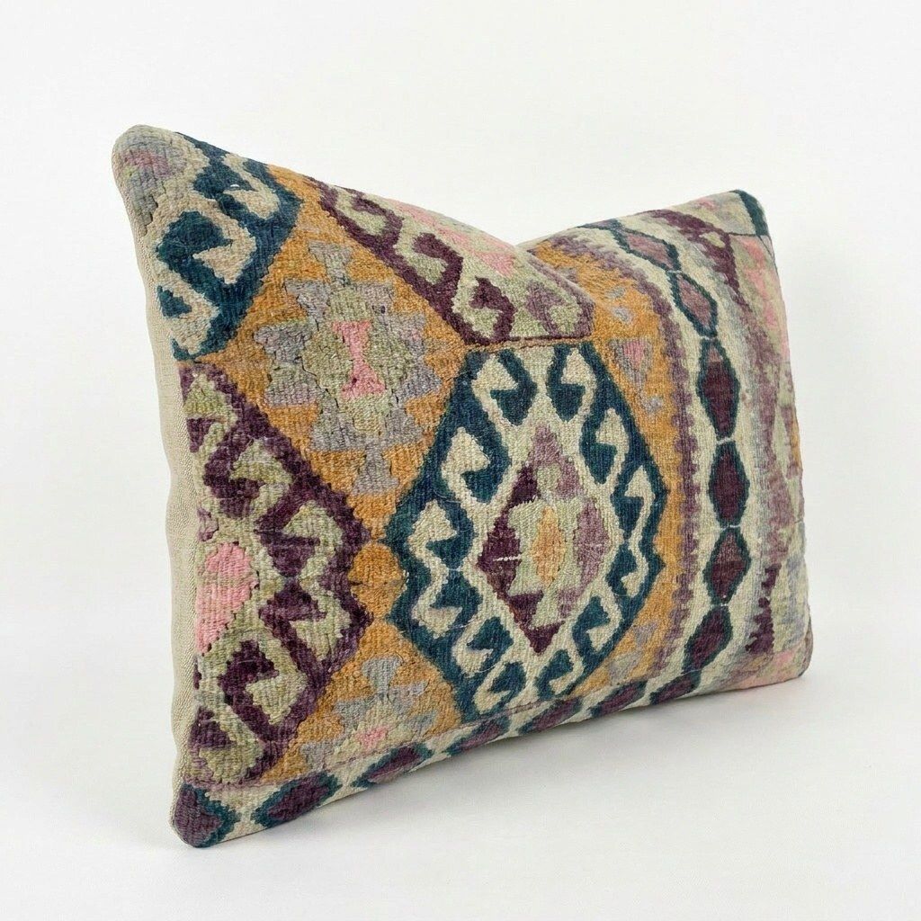 Turkische Kilim Lumbarkussenhoes 47 x 61 cm photo furniture