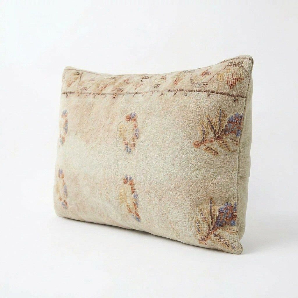 Housse de coussin lombaire kilim turc bohémien, 40 x 60 cm photo for sale