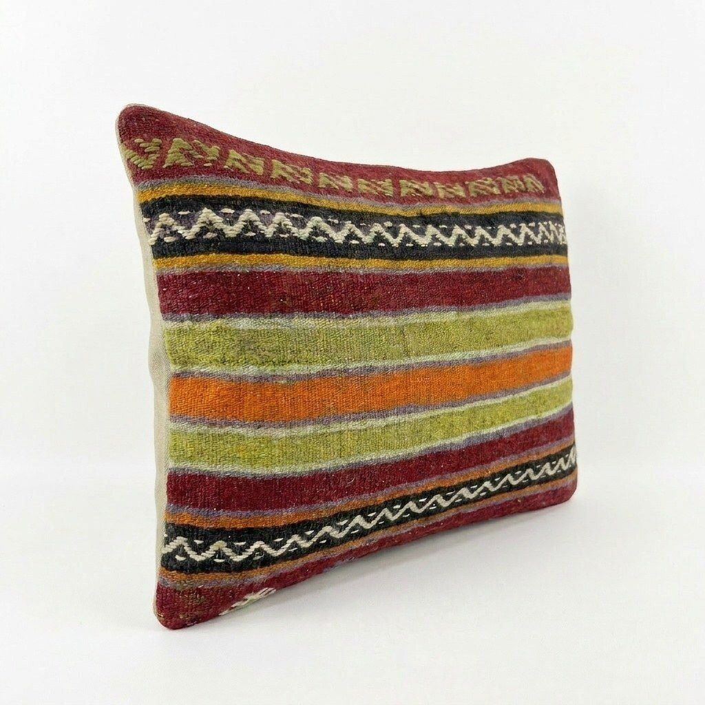 Modern Kilim Lumbar Pillow Cover 39 X 58 Cm photo furniture