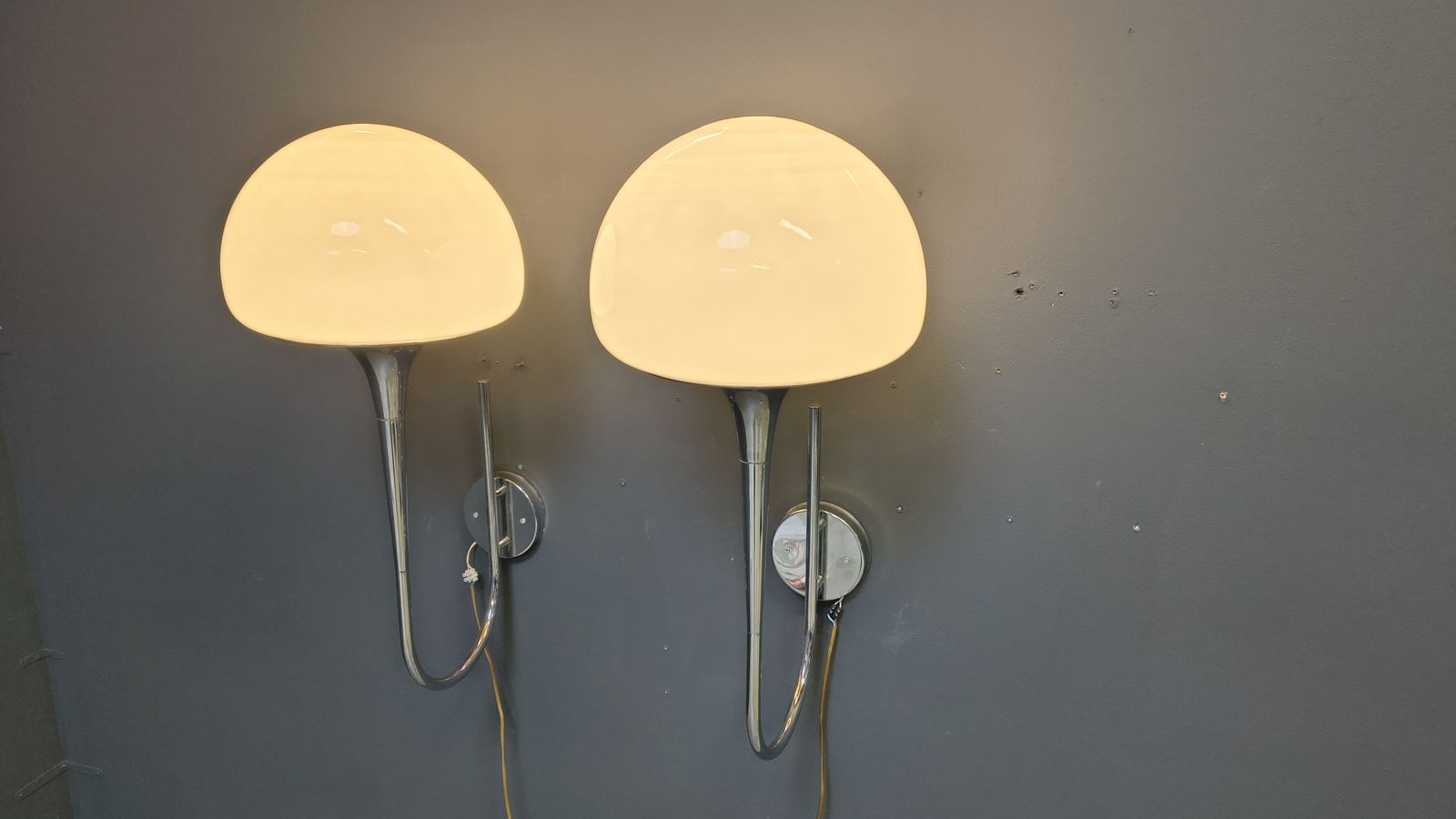 Mid Century Italian Wall Lamps By Goffredo Reggiani For Reggiani  Set Of 2 photo 650.0