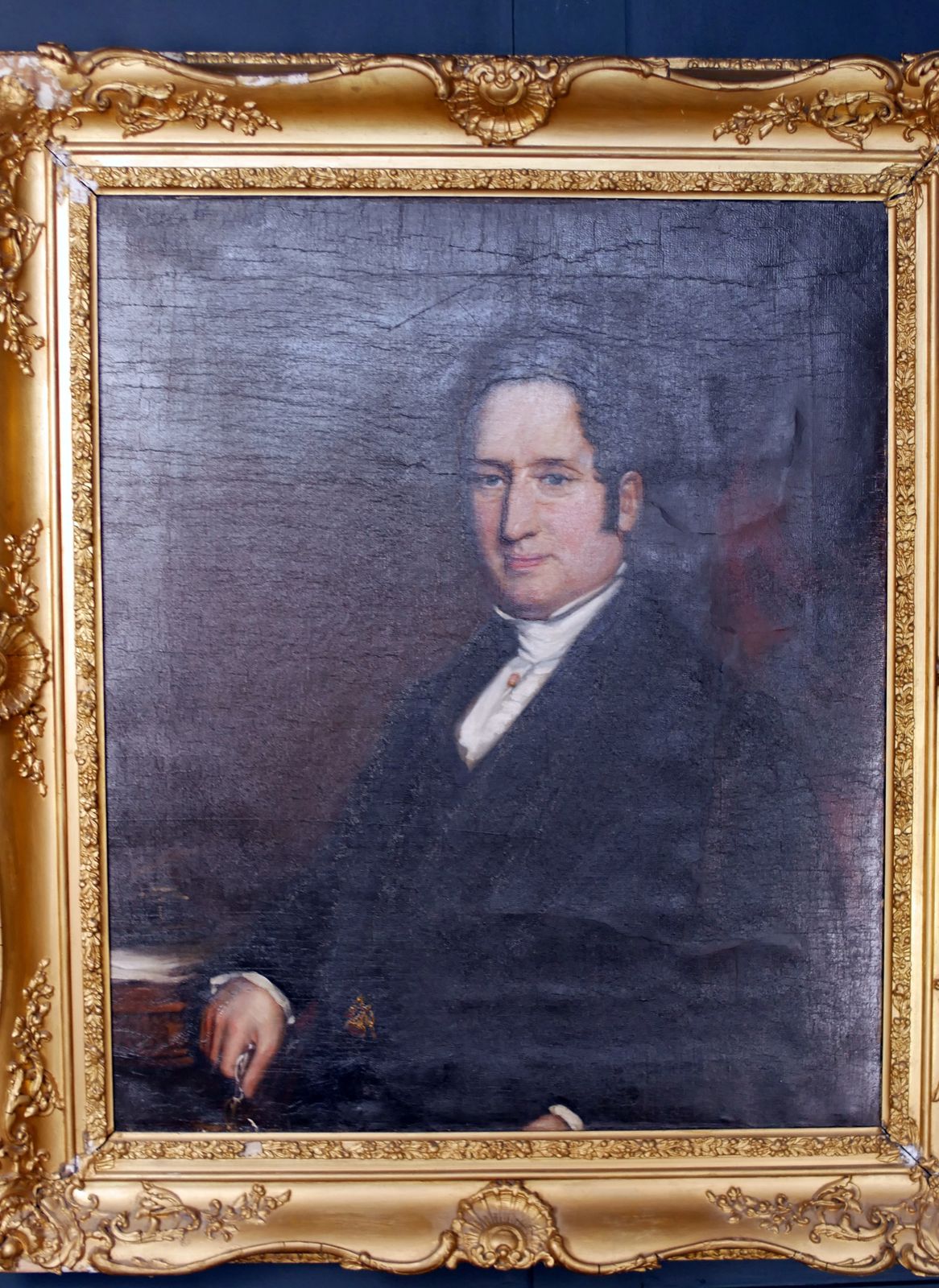 Georgian Regency Oil Portrait Painting photo 1795.0