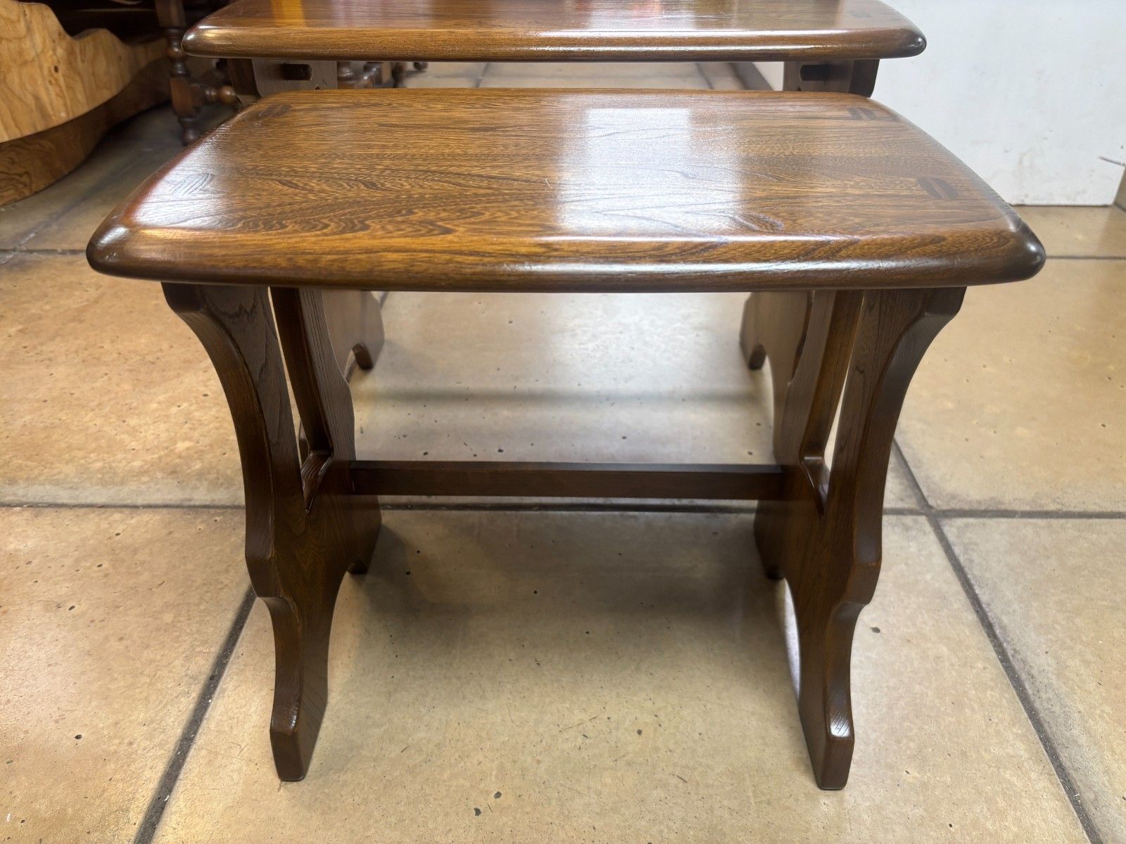 Retro Ercol Golden Dawn Nest Of Tables photo buy