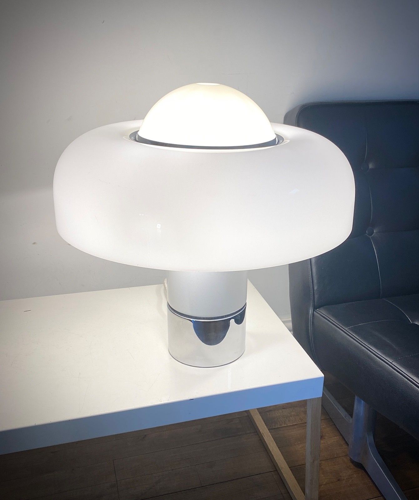 1970s Brumbury Table Lamp By Luigi Massoni For Harvey Guzzini. photo furniture
