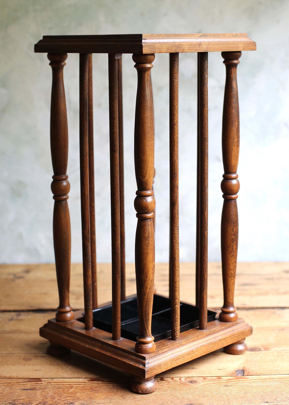 French Wooden Stick Stand Umbrella Stand Walking Stick Holder Hall Furniture photo furniture